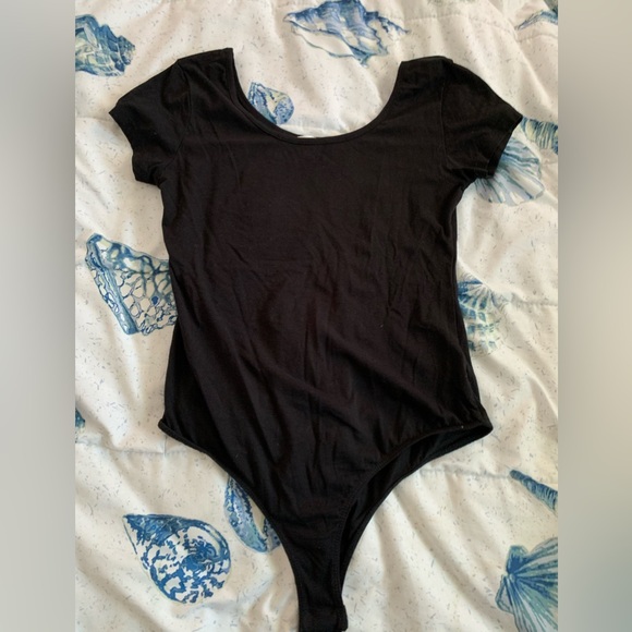 Active Basic Tops - Active Basic Black Bodysuit size Medium NWOT